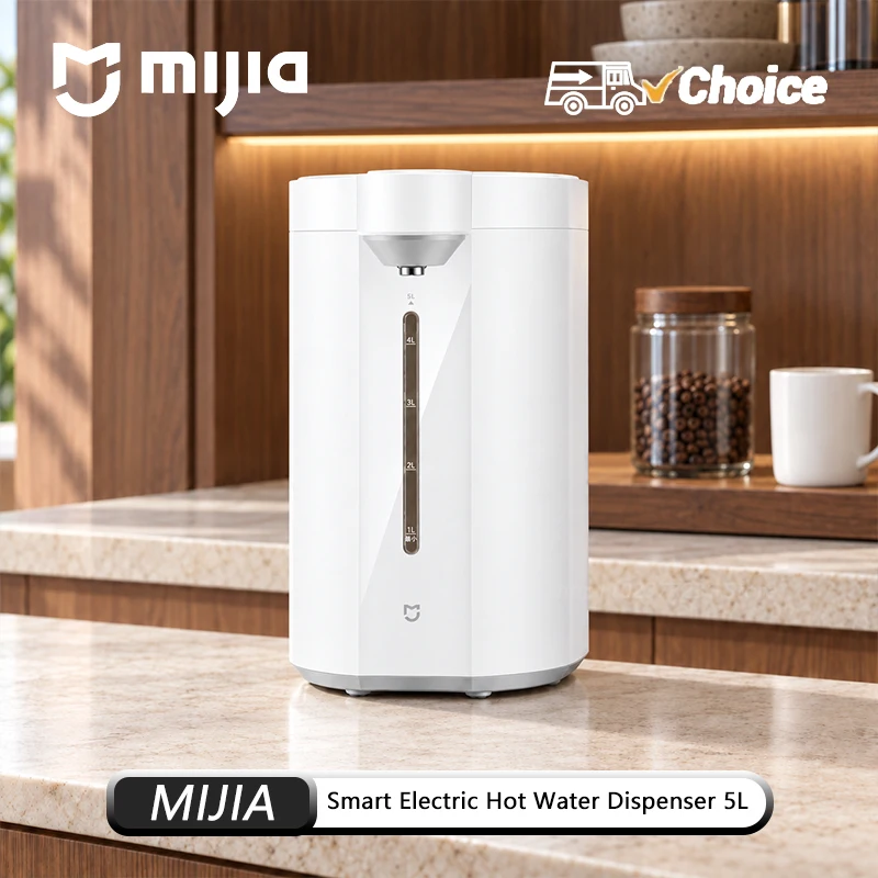 NEW MIJIA Smart Electric Hot Water Pot 5L 3 Water Modes Fan Cooling Dechlorination Electric Dispensing 220V Mi Home App WiFi CN