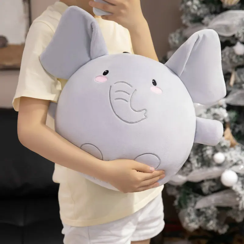 漫画の象のぬいぐるみ、かわいい赤ちゃん象の抱き枕、ぬいぐるみ、サプライズギフト、誕生日の部屋飾り