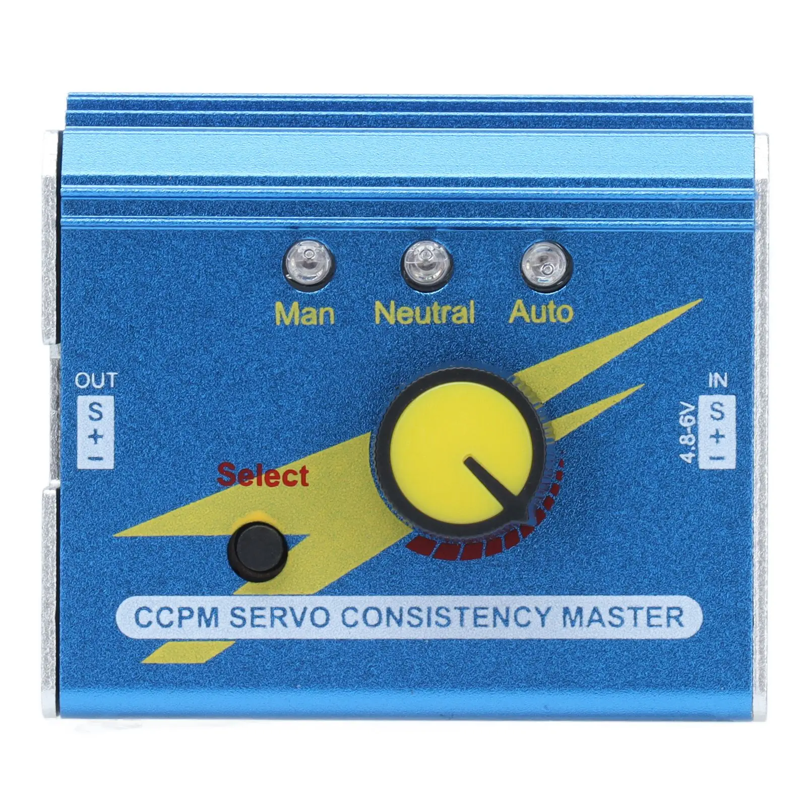 Motor-Servotester, 3 Modi, CCMP-Konsistenz, Master-Geschwindigkeitsregler, ESC-Checker für RC-Auto, Boot, Motor, Servo-Tester, Servo-Tester