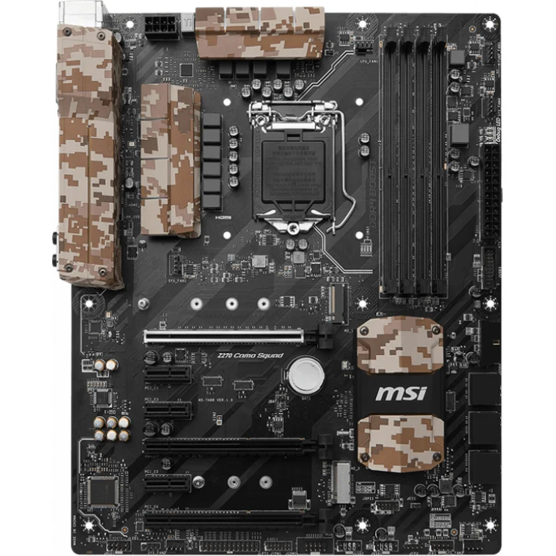 

Tests ok FOR Z270 CAMO SQUAD Motherboard Supports 6-7 Generation 7700K Z270