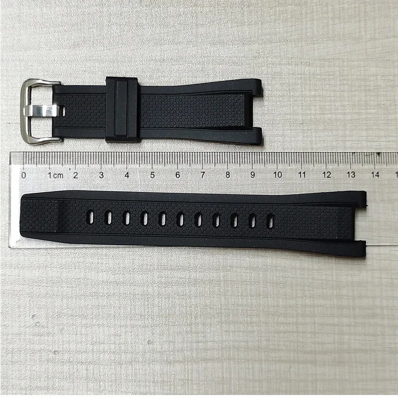 Uhrenarmband für Casio G-SHOCK Uhrenarmband für GST-S100 S110 S210 S300 W300 B100 Silikon-Uhrenband Herrenarmbänder 26 * 14mm – Detail 7