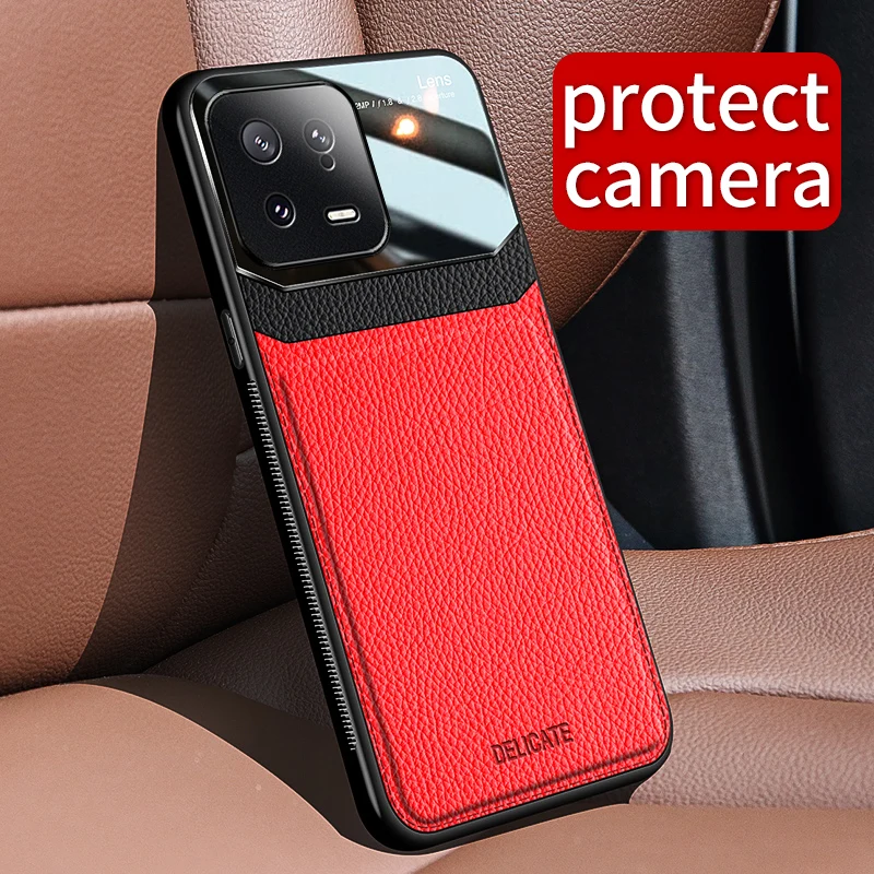 

For Xiaomi 13 Pro Magnetic Leather Case for Xiaomi 13 13 Lite/Xiaomi 12 12T 12X 12T Pro Back Cover Funda with Camera Protection