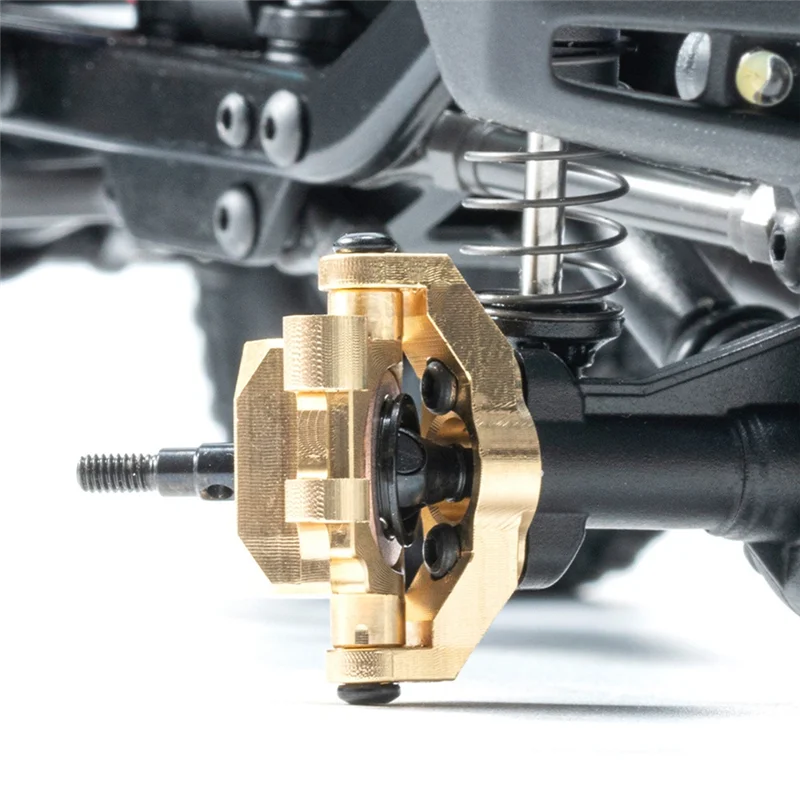 Y34A Messing-Lenkrollenblöcke C-Naben für 1/18 RC Crawler TRX4M Upgrade-Teile