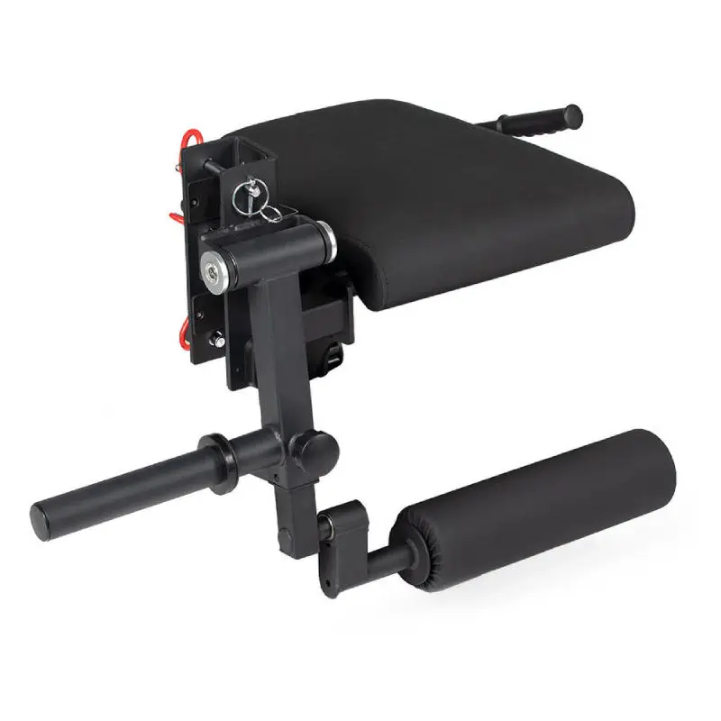 

Adjustable Leg Extension/Flexion Machine - Home Gym Trainer With Stool For Quad & Hamstring Workouts