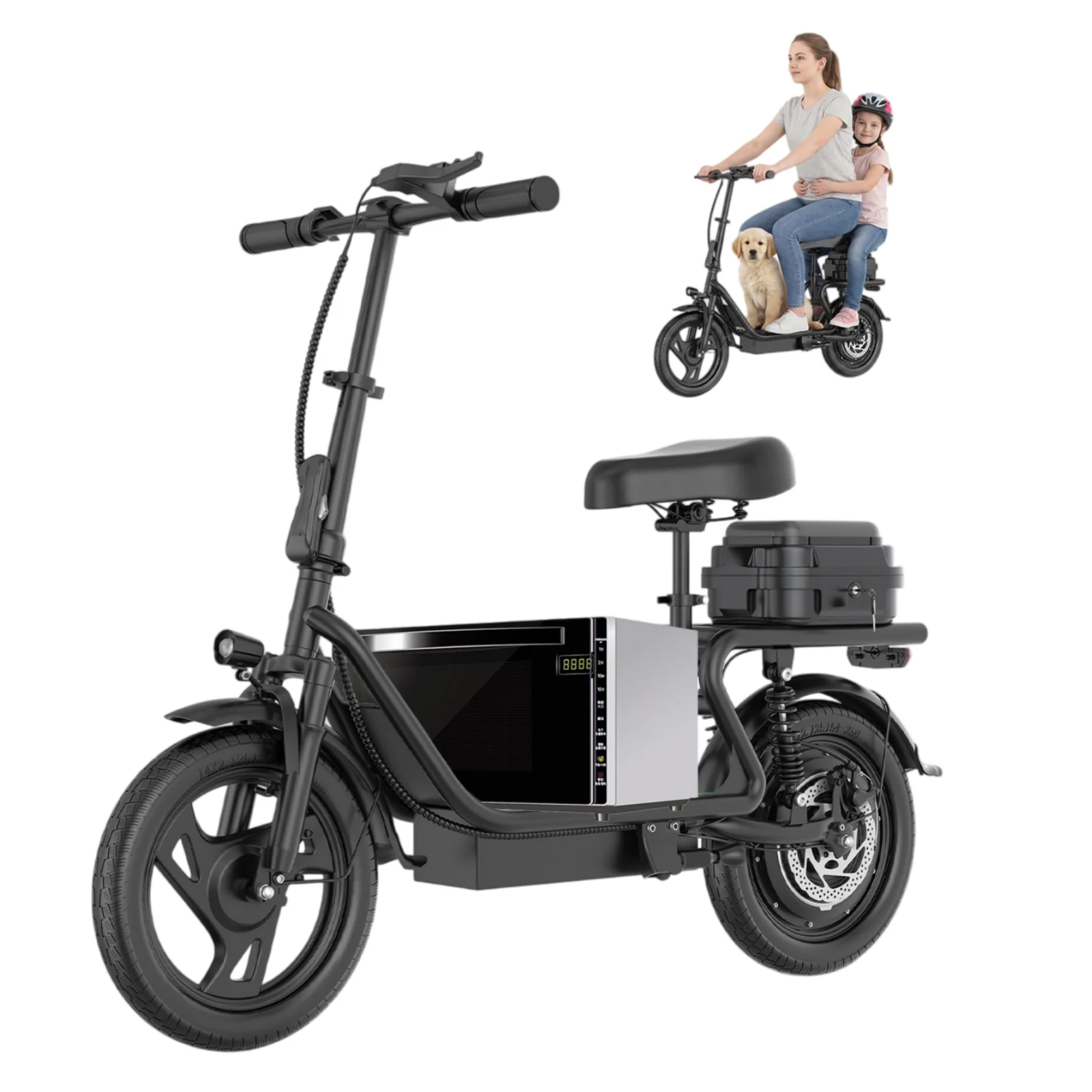 Upgrade 2026 ESBS/TX01 Leistungsstarker Elektroroller 25/45KM Super Reichweite 8,5"/14" Klapproller Schnelle Lieferung Smart E-Scooter