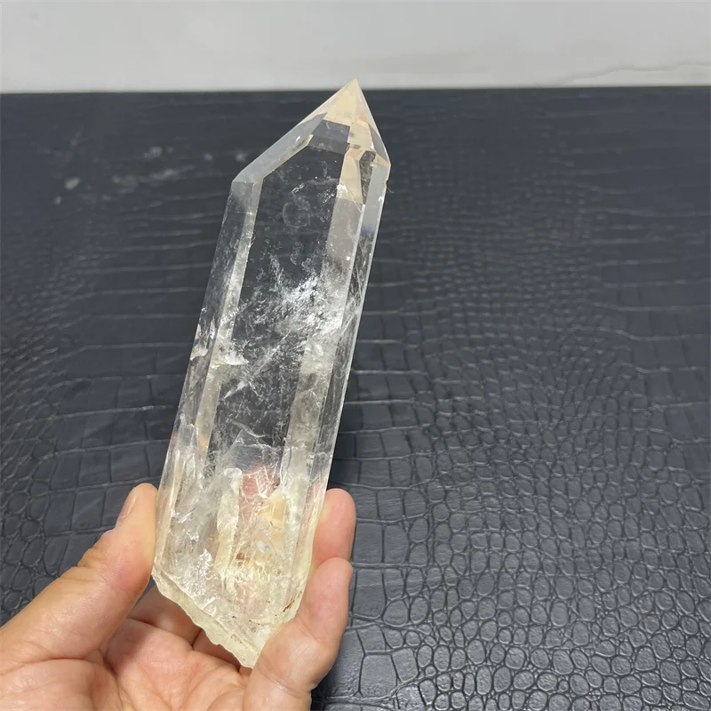 Large Clear Lemurian Seed Quartz Natural Point Cluster Crystal Rough Healing