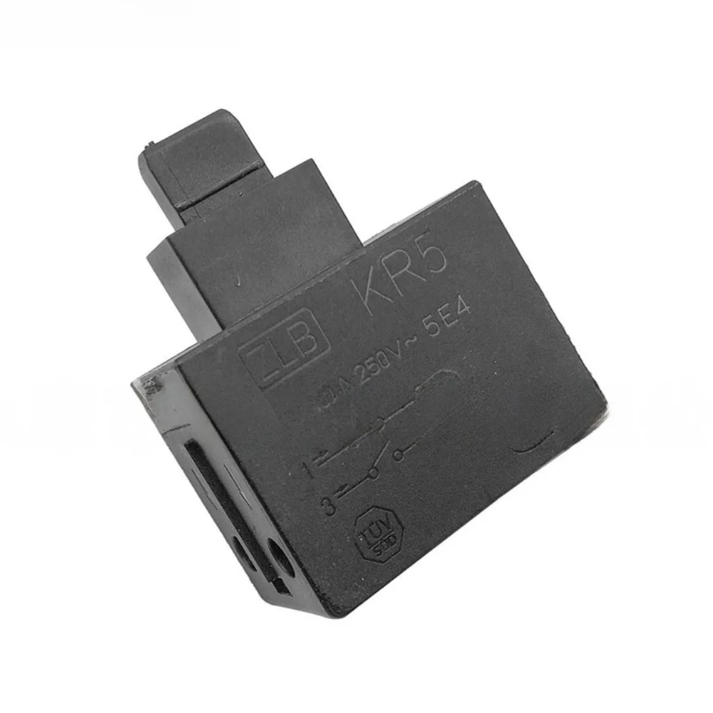 

10A Locking On Off Power Switch for Angle Grinder Drill Machine Cutting Tool Standard Size 3.4x1.85x4.3cm Black