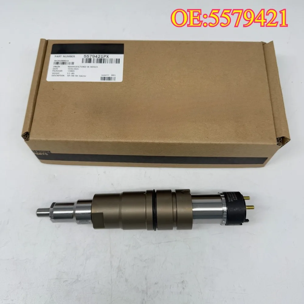 

High quality New For 5579421 Common Rail Fuel Injector W/Connector For Cummins ISX15 1SX12 QSK60 Engine Parts
