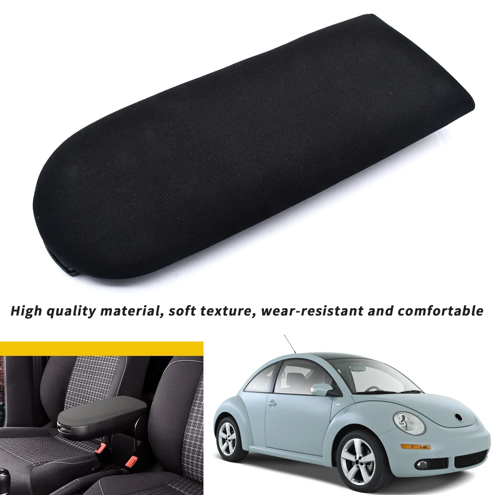 

1PC Cloth Car Armrest Latch Lid Center Console Cover Cap For VW Golf Bora Mk4 Gti Jetta R32 New Allroad Passat b5 Beetle