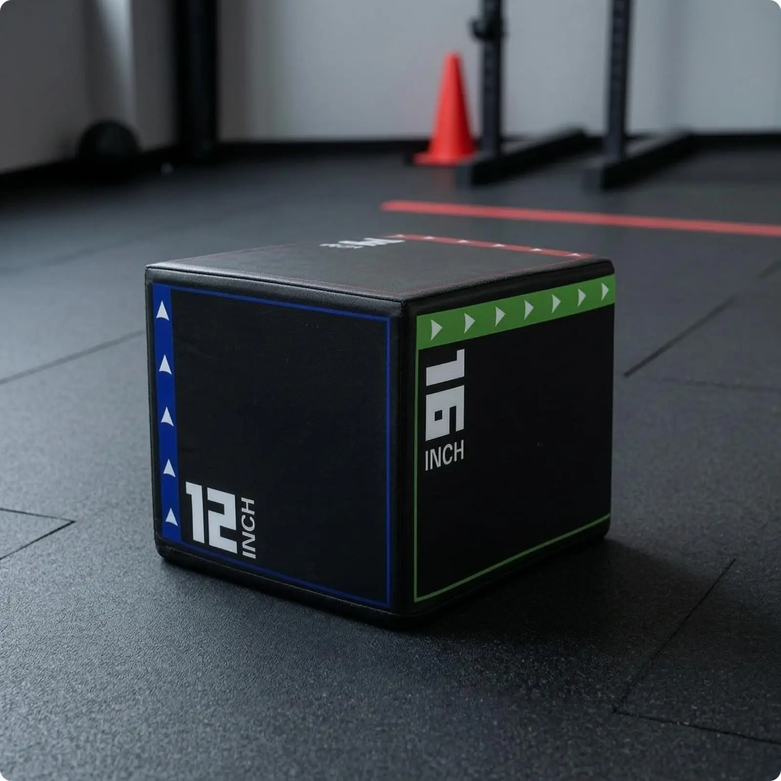 Soft Plyo Box Stable Plyometric Box Long-Lasting for Fitness Aficionados