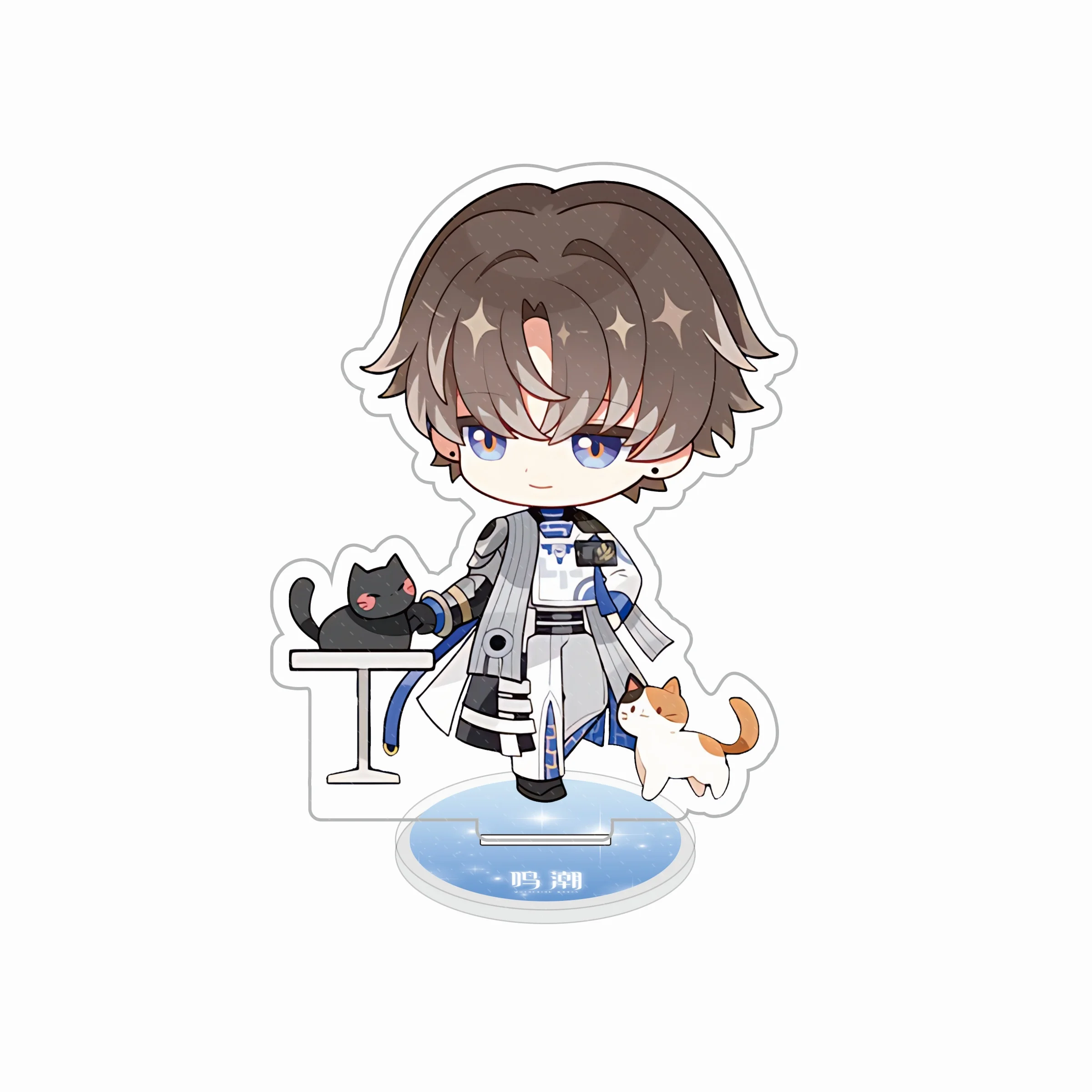 Wuthering Waves Jinhsi Gallery Figure Stand Model Plate Key Ring Changli Acrylic Standing Anime Zhezhi Xiangliiyao Gifts