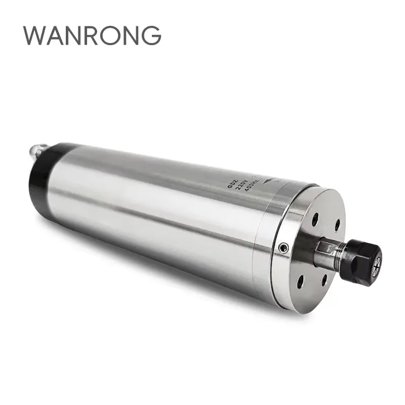 High Speed 62mm 1.2KW 42000RPM CNC Spindle ER11 Water Cooled High Rigidity for Metal Acrylic Engraving Milling Router