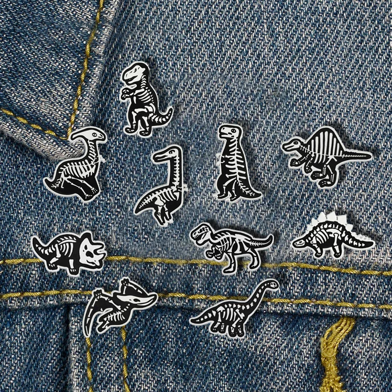 Брошь-в-виде-скелета-животного-череп-динозавра-булавка-на-лацкан-мультяшный-крутой-панк-значок-рюкзак-джинсовая-шляпа-булавки-модные-украшения-подарок-для-друзей