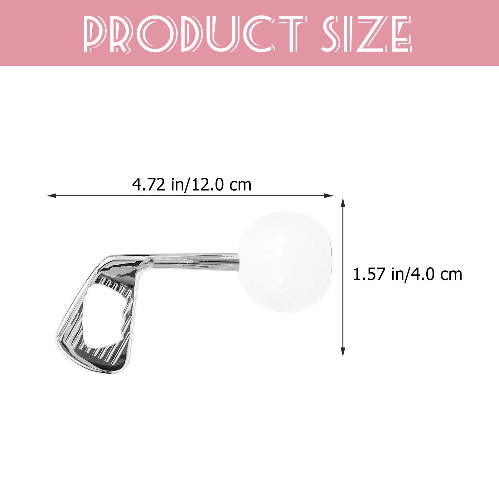 

Golf Ball Bottle Opener Zinc Alloy Portable Beer Opener Antirust Tool for Camping Home Bar Party Holiday Supplies