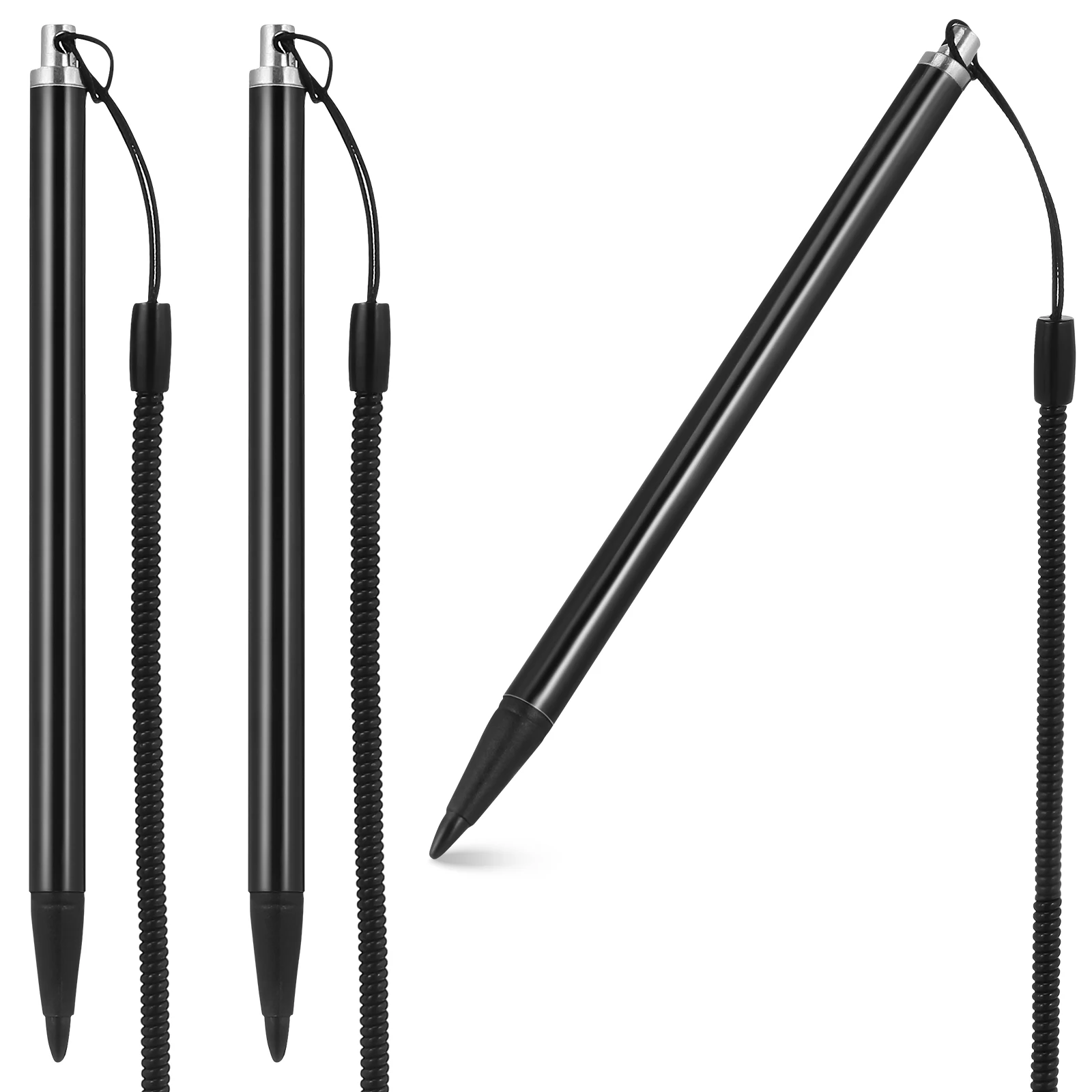 3 قطعة قلم مقاوم لشاشات مقاومة قلم عالمي مع حبل زنبركي لأنظمة التحكم الصناعية للملاحة Pos #4