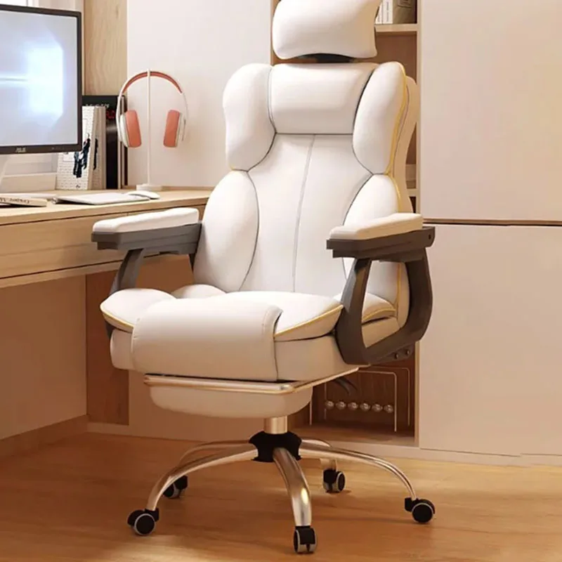 Luxury Comfort Gaming Chair Swivel Height Extender Wheels Glides Gaming Chair Back Cushion Sillas De Oficina Home Furniture