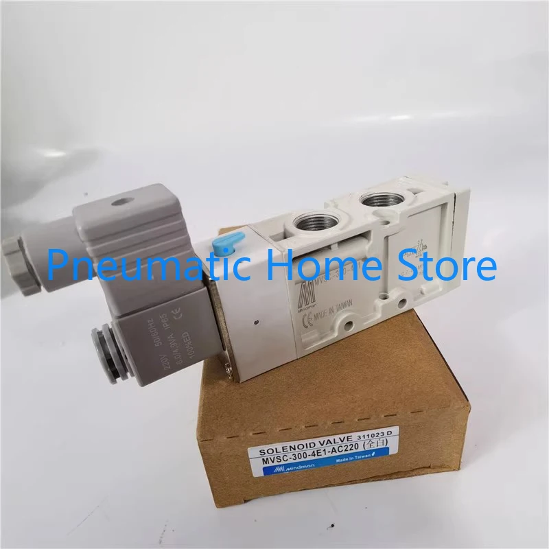 Mindman MVSC-300-4E1 Directional Control Valve Two-Position Five-Way Solenoid Valve AC220V AC110V DC24V