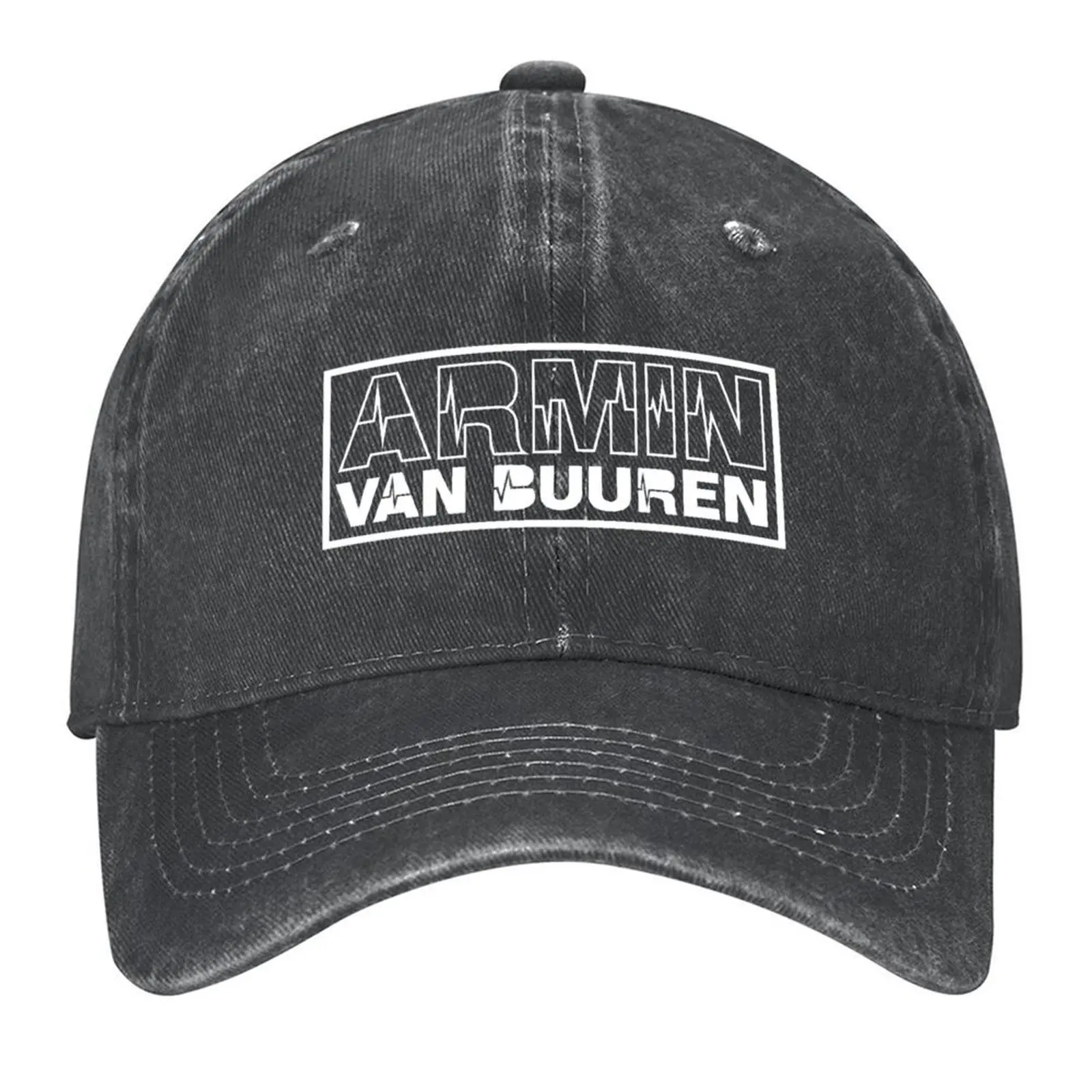 

Creative design by Armin van Buuren best selling white color Baseball Cap Hat Baseball Cap designer cap Designer Man Women's