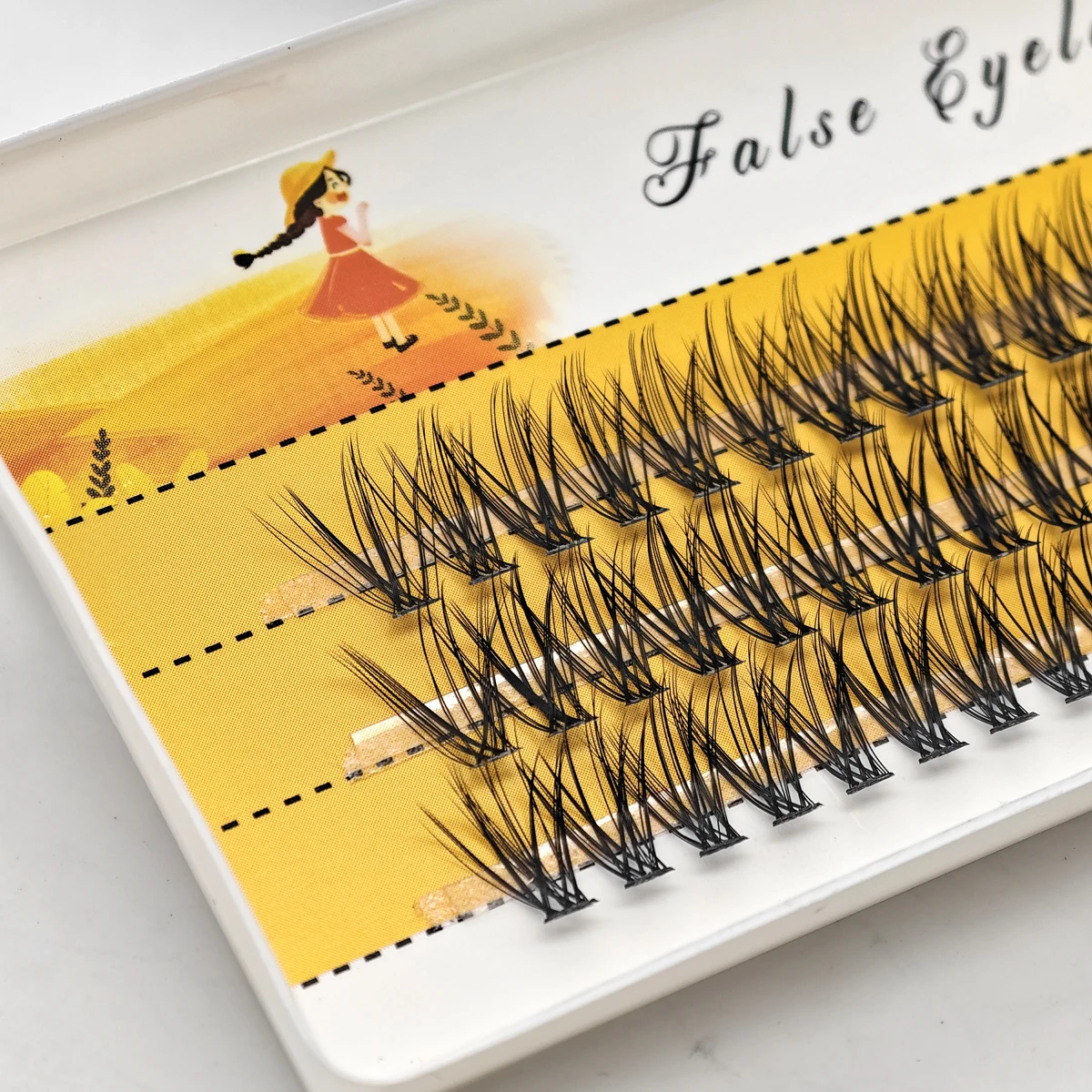 Natural 20D/30D mink eyelashes Soft 3D False eyelashes Professional makeup eyelash extension tool Free delivery in Russia