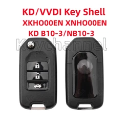 Keychannel 1 pz 3 pulsanti VVDI KD Flip Key Shell XKHO003N XNHO00EN KD B10-3 NB10-3 custodia remota Xhorse Universal Car Key Shell