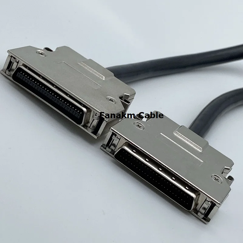 SCSI-II HPDB50 Male To HPCN50 Male DB50 To CN50 M/M SCSI Cable 1.8 Meters