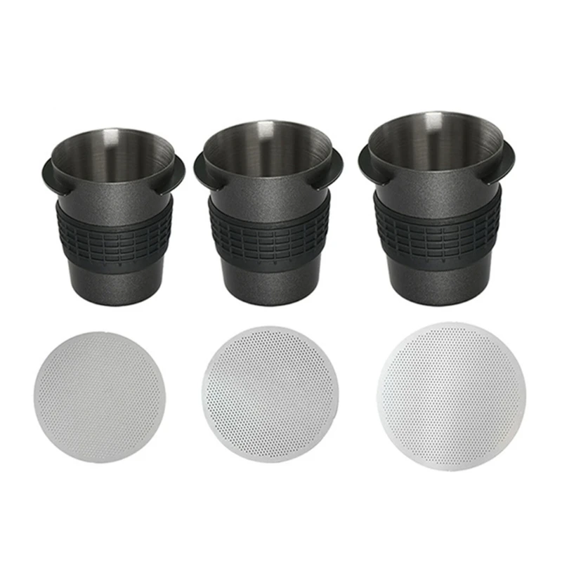 Metal Espresso Machine Dosing Cup Coffee Tool Gift for Coffee Enthusiasts Drop Shipping