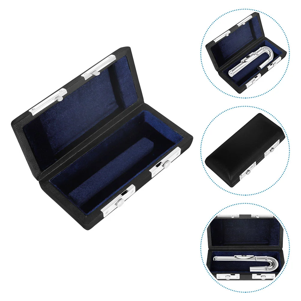 

Flute Mouthpiece Protective Box Storage Case for Accessories Container Instruments Lasting Small Size Beginner Flute Case