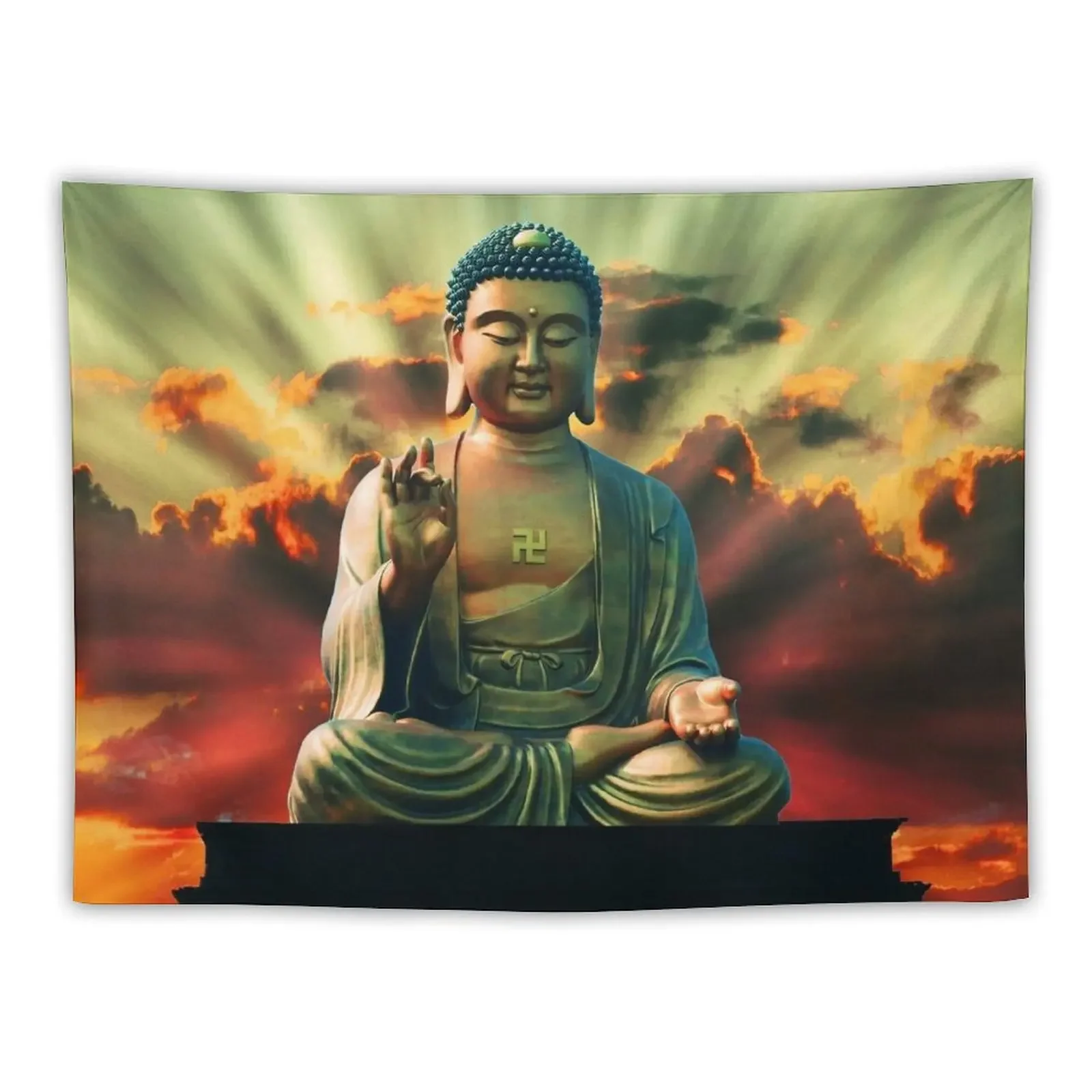 

Buddha Sunrise Tapestry Things To The Room Bedroom Organization And Decoration Aesthetic Room Decor Tapestry