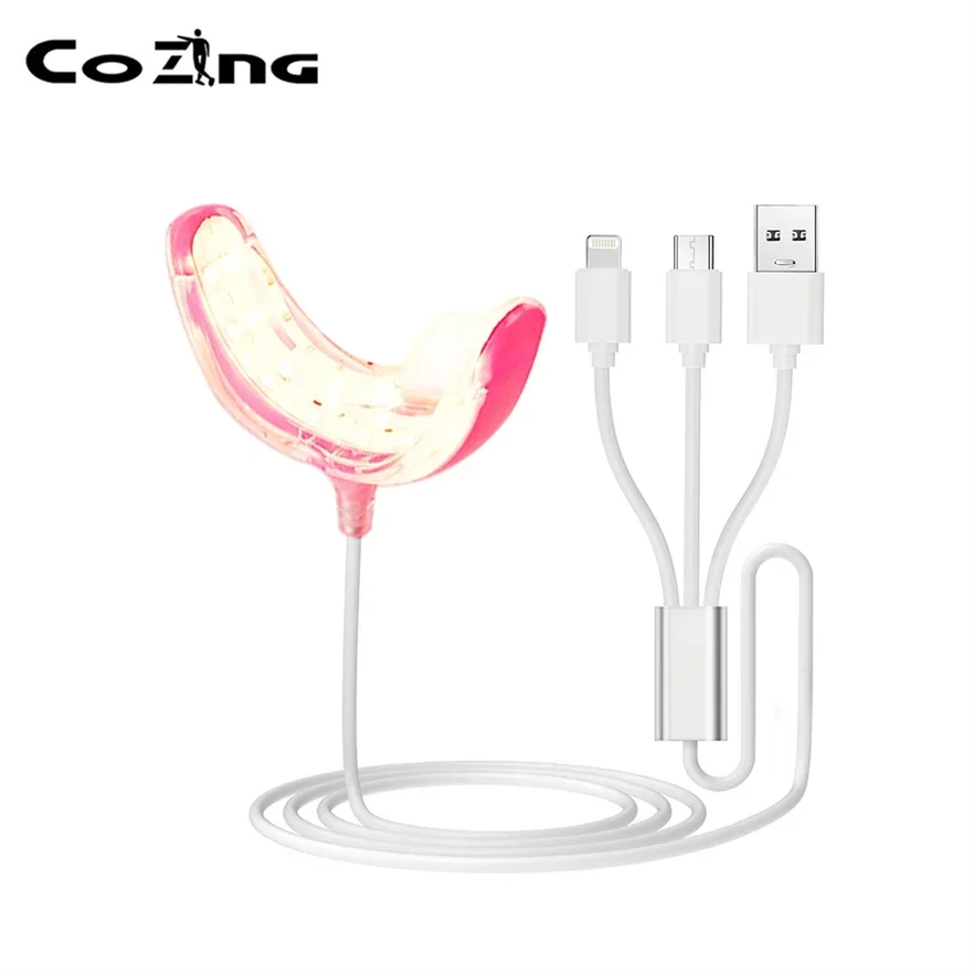 NEW PRODUCT 625nm LED Red Light Device Physical Therapy Device Teeth Pain Relief Sore Canker Lip Portable Homeuse