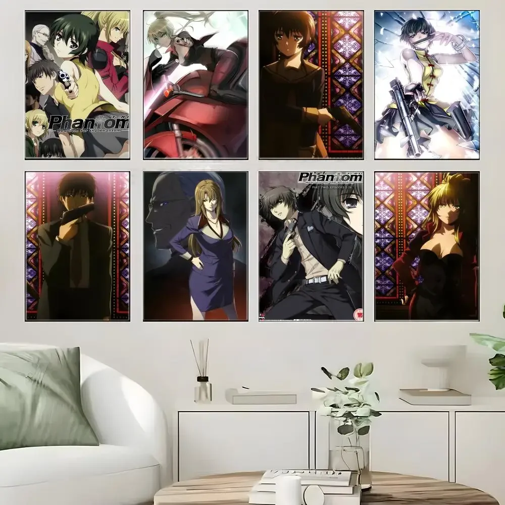 Dark Anime P-PHANTOM Poster Crease Free Waterproof Durable All Space Wall Decor