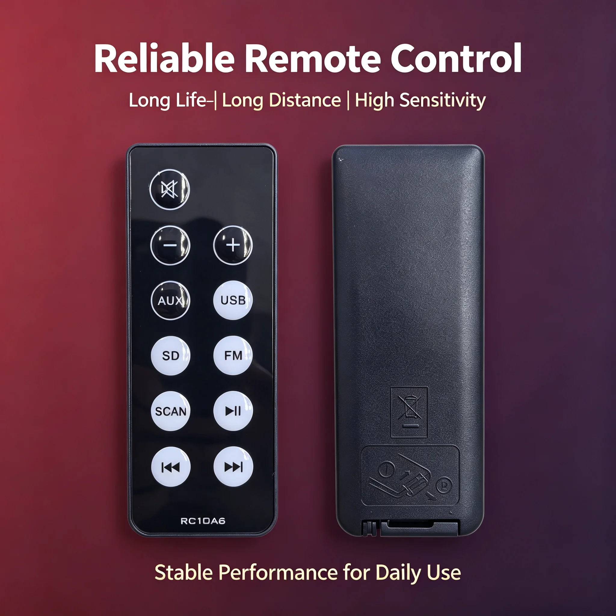 Remote Control For Edifier RC10A1 B3 B7 RC10A6 RC10D RC100 R2000DB Sound Speak System