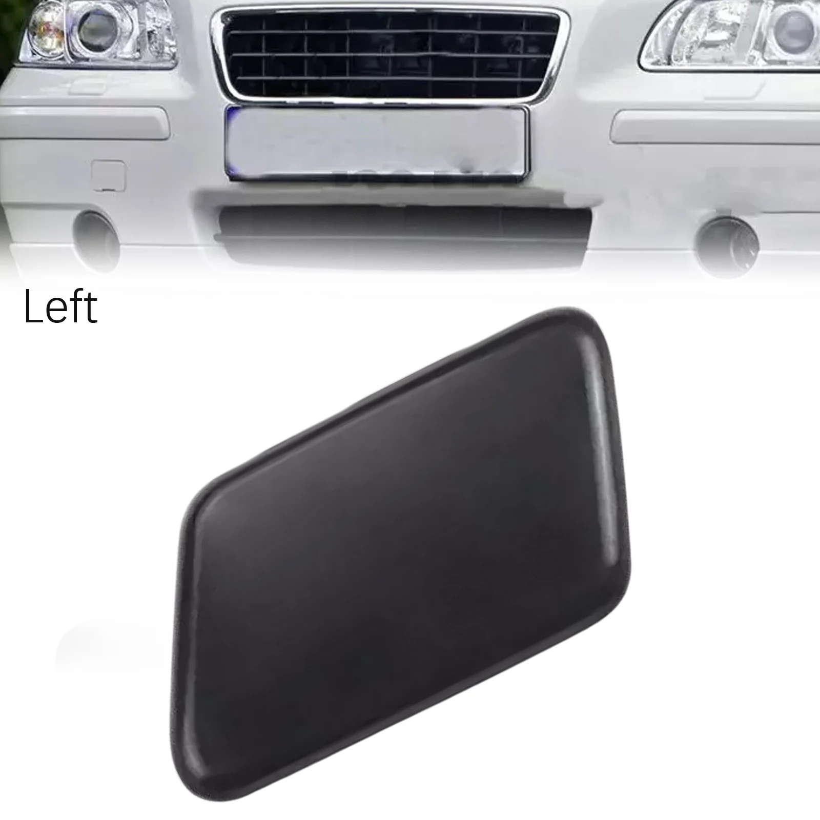 Left Headlight Washer Cover 39993124 Washer Nozzle Cover Vehicle Repair Car Maintenance Color As Shown Appearance Shape Size