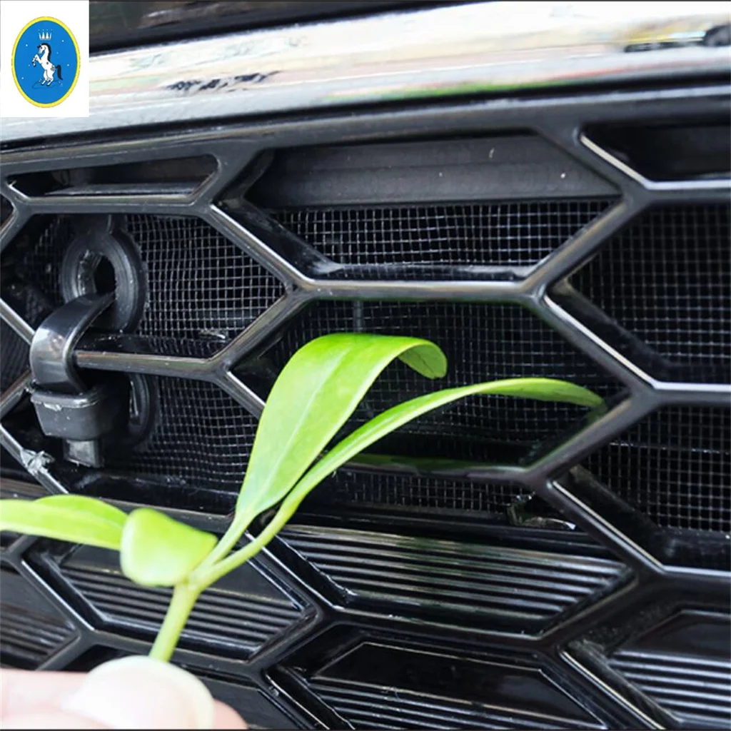 Plastic / Metal Car Front Grill Mesh Head Engine Protection Cover Anti-insect Accessories For Kia Sportage NQ5 2022 2023 2024