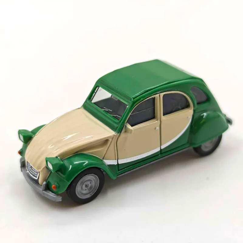 HERPA 1/87 Schaal Citroen 2CV Plastic Automodel Statische Collectie Versierd Vakantiegeschenken Speelgoed