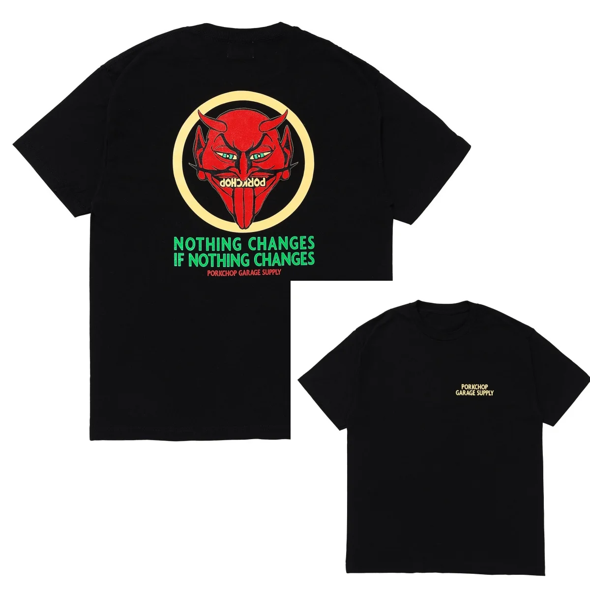 Hot Pork 2026 Chop Summer Japanese Retro Surfing Bike Street Casual Daily Multi-Style Complementary T-Shirt