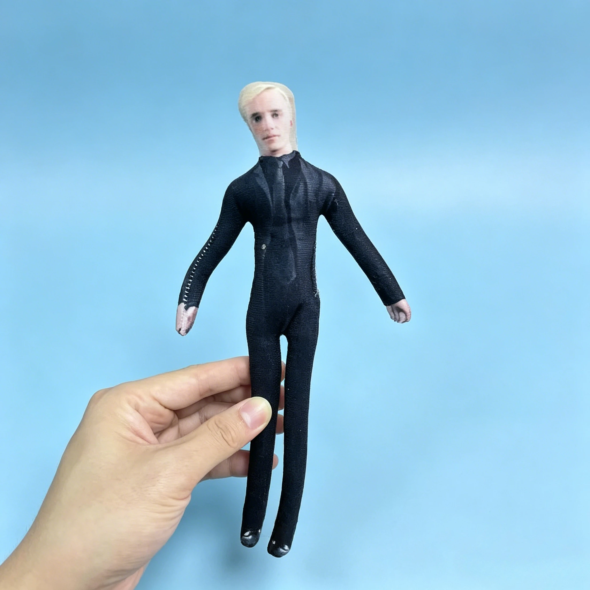 28cm Draco Malfoy Plüschtier mit Skelett-Körper Weiches Stofftier für Fans Niedliche Kawaii Zimmerdekoration Geschenk