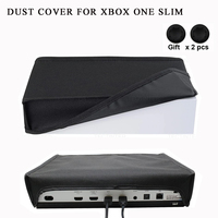 Soft Dustproof Cover Case For Xbox One Slim Game Console Dust Proof Canvas Cover Sleeve For Horizontal Place For Xbox One Slim