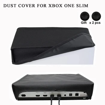 Xbox One 슬림 게임 콘솔용 부드러운 방진 커버 케이스, 방진 캔버스 커버 슬리브, Xbox One 슬림용 수평 위치용