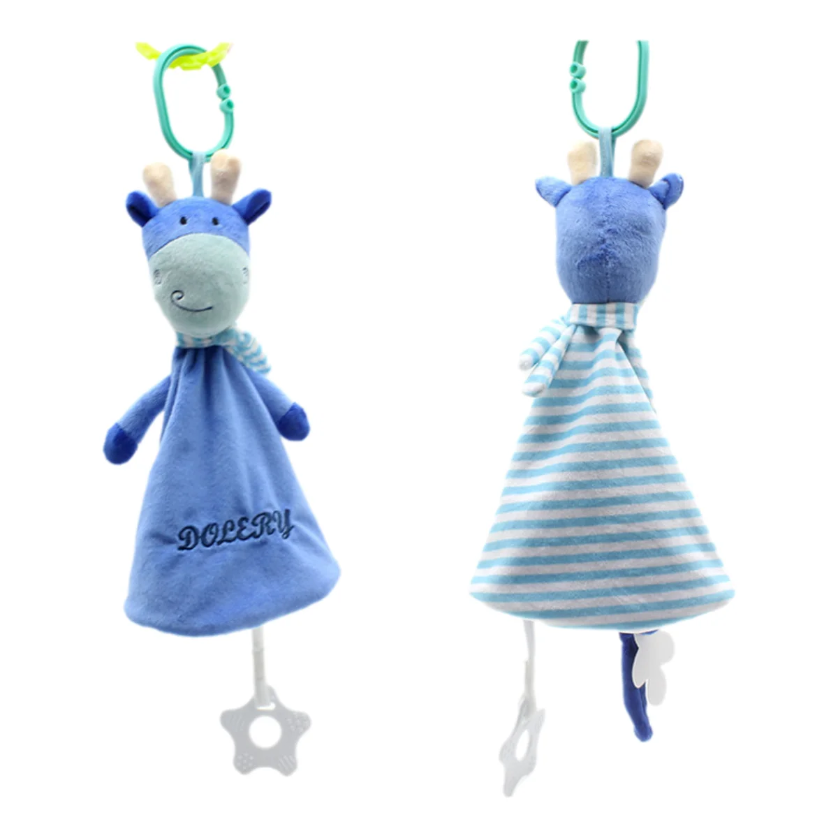 Miękkie pluszowe grzechotki dla niemowląt z gryzakami do wózka, fotelika samochodowego, łóżeczka - wiszące zabawki edukacyjne dla niemowląt, prezenty dla noworodków
