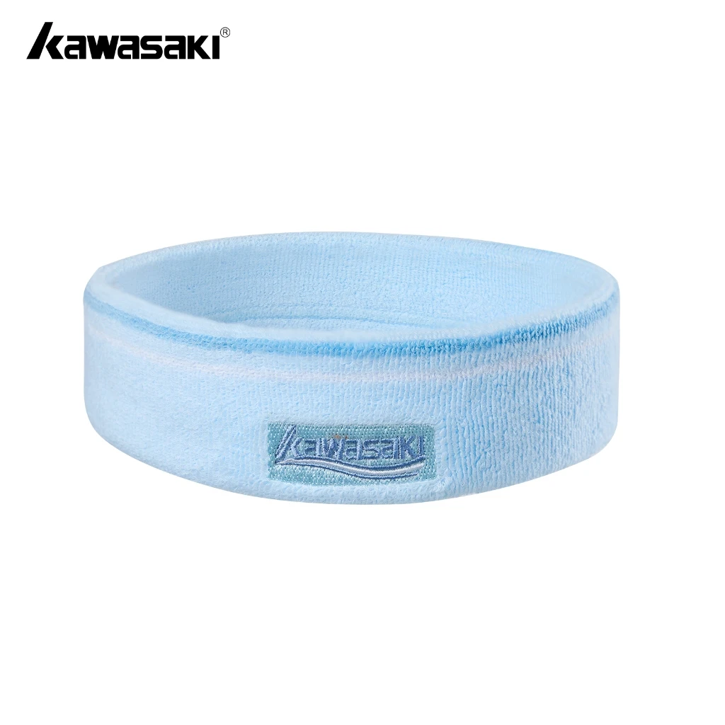 Kawasaki hoofdband heren dames K1E00-C3812 waterdichte zweetabsorber sporthoofdband geschikt voor basketbal en hardlopen