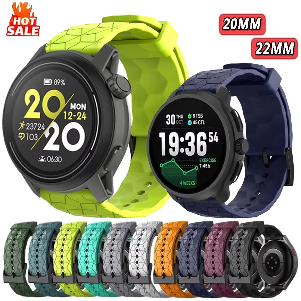 20mm 22mm Silikonarmband für COROS APEX 4 42mm Armband für COROS APEX Pro/APEX 46mm/ PACE 2 3 4/ APEX 2/APEX 2 Pro Gürtel