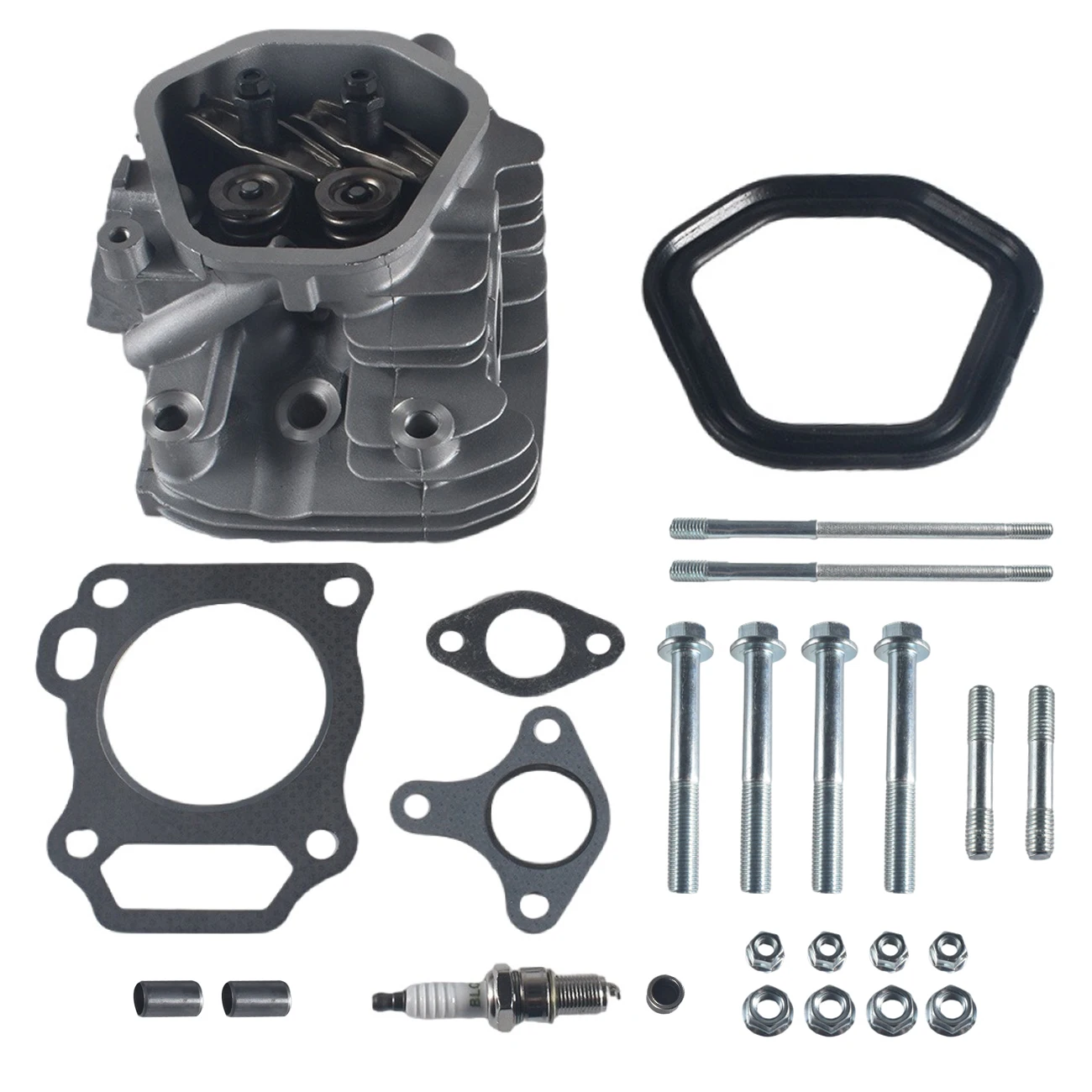 sthus Cylinder Head With Rockers Valves Springs Top End Rebuild Kit For Honda GX240 GX270