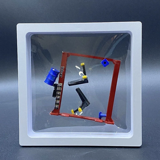 

1:64 Car Model Repair Scene Gantry Maintenance Tool Lift Scene Decoration Is Suitable for 1/64 Car Model Scene