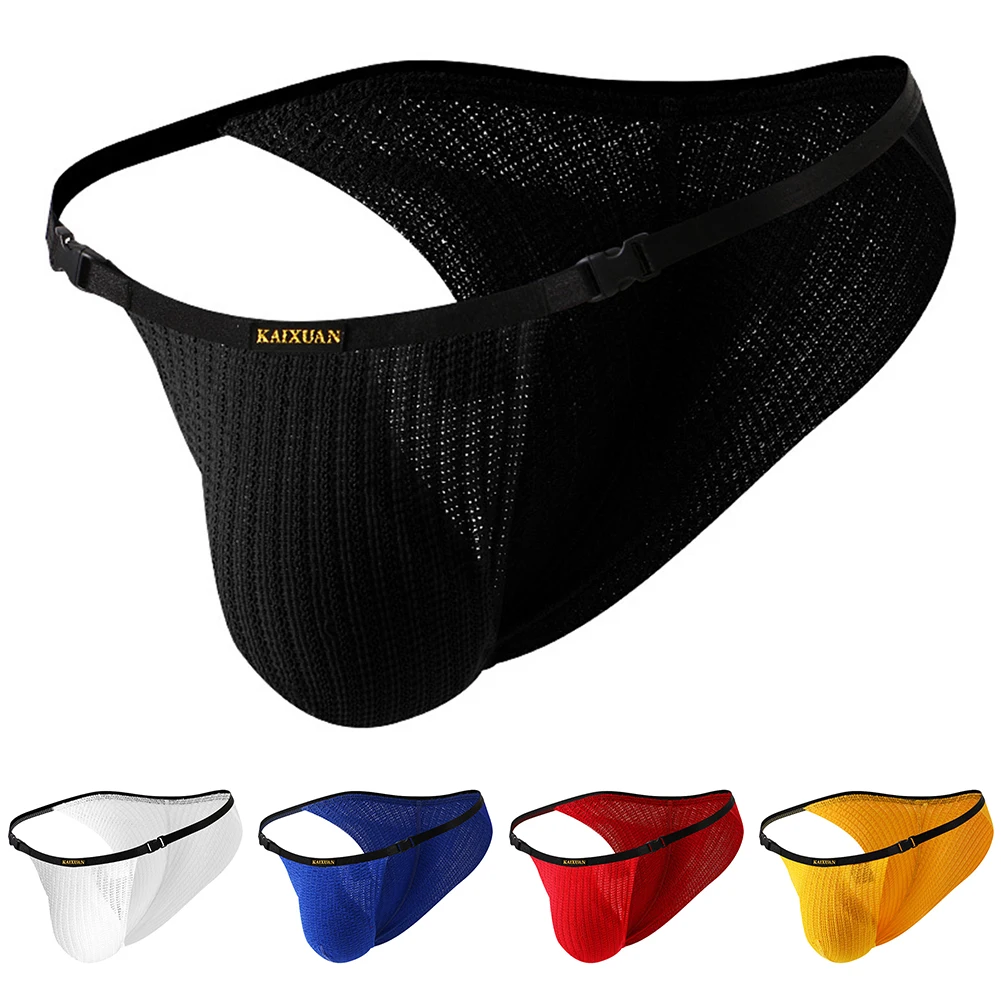 Men’s Panties Sissy Pouch Sexy Lingerie Breathable Underpants Stretch Underwear Man Sleep Bottoms Daily Knickers Male Bag Briefs