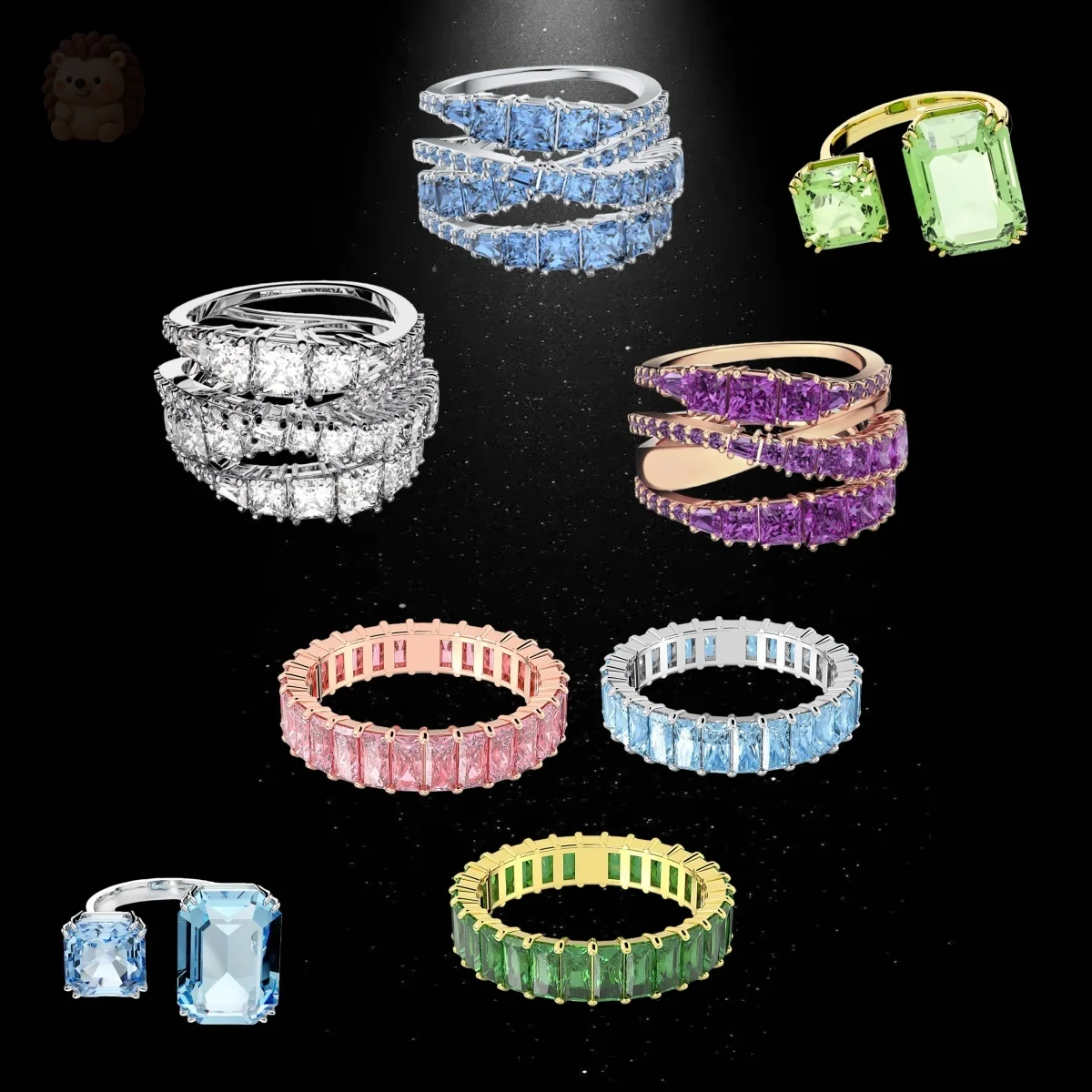 

Новинка 2025 года, хит продаж, кольцо для пары с допамином и цирконом, тема конфет допамина в сочетании с модными вечерние рождественскими подарками