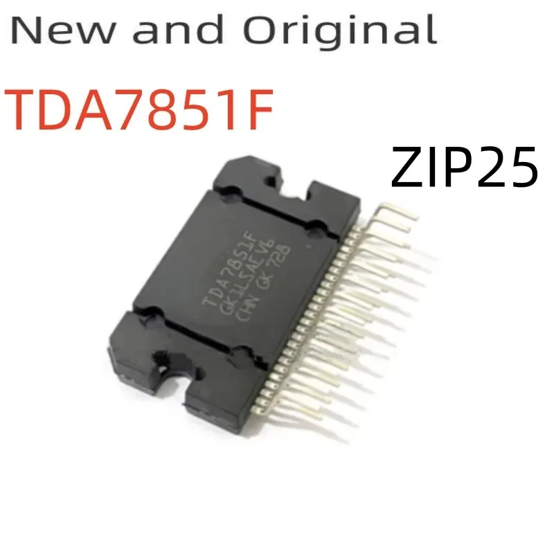 

TDA7851F ZIP25 New and Original Audio Amp Speaker 4-CH Stereo 48W Class-AB Automotive 25-Pin FLEXIWATT Tube