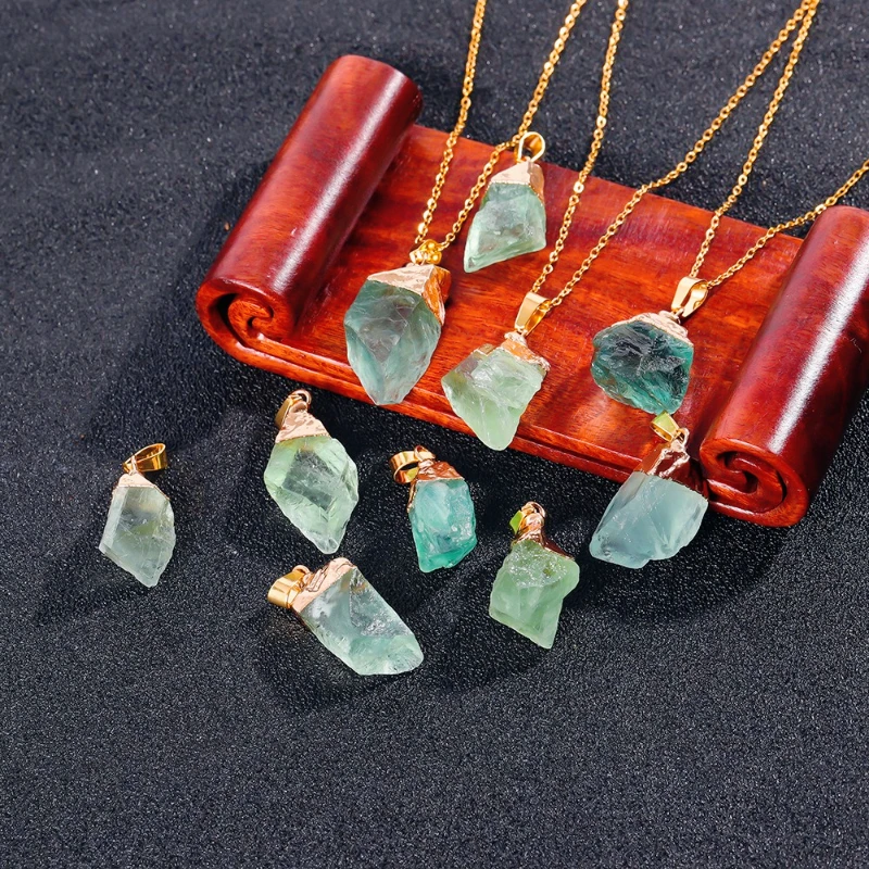 1PC Natural Crystal Black Tourmaline Raw Stone Unpolished Gem Pendant Necklace Quartz Jewelry for Man Gifts Home Decor Crystals
