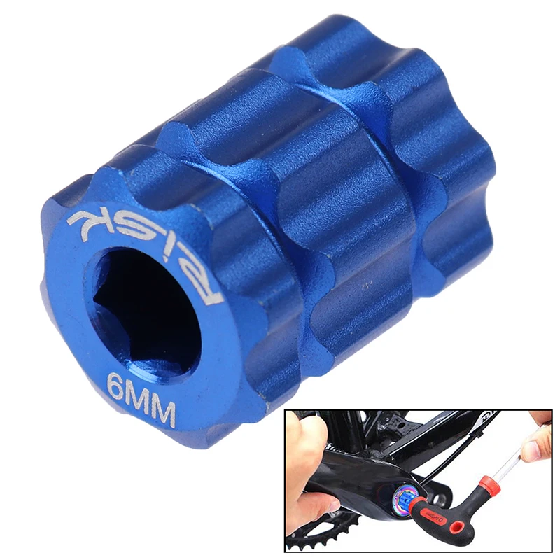 

Bicycle Tool Crankset Remover 1 Piece Aluminium Alloy Tensioning Bolt Integrated Arm Crank Cap Installation