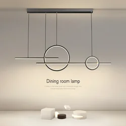 Moderne minimalist ische LED-Pendel leuchten schickes Design für Tisch Büro Wohnzimmer Esszimmer Wohnkultur Innen beleuchtung Glanz Leuchte