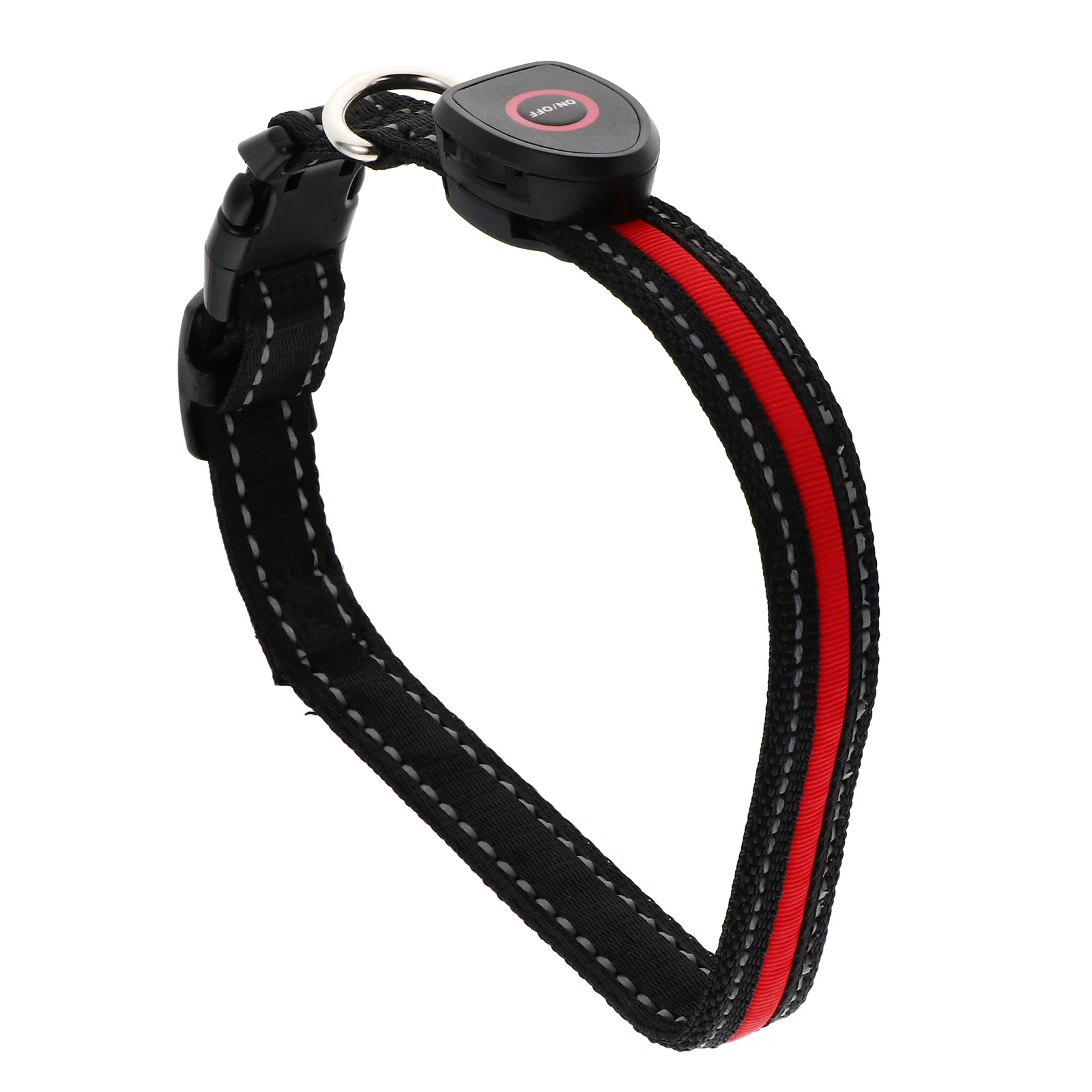 

1Set Glowing Pet Collar USB Rechargeable Flashing Dog Collar 50cm Multifunctional Anti Lost Warning Decoration Gift